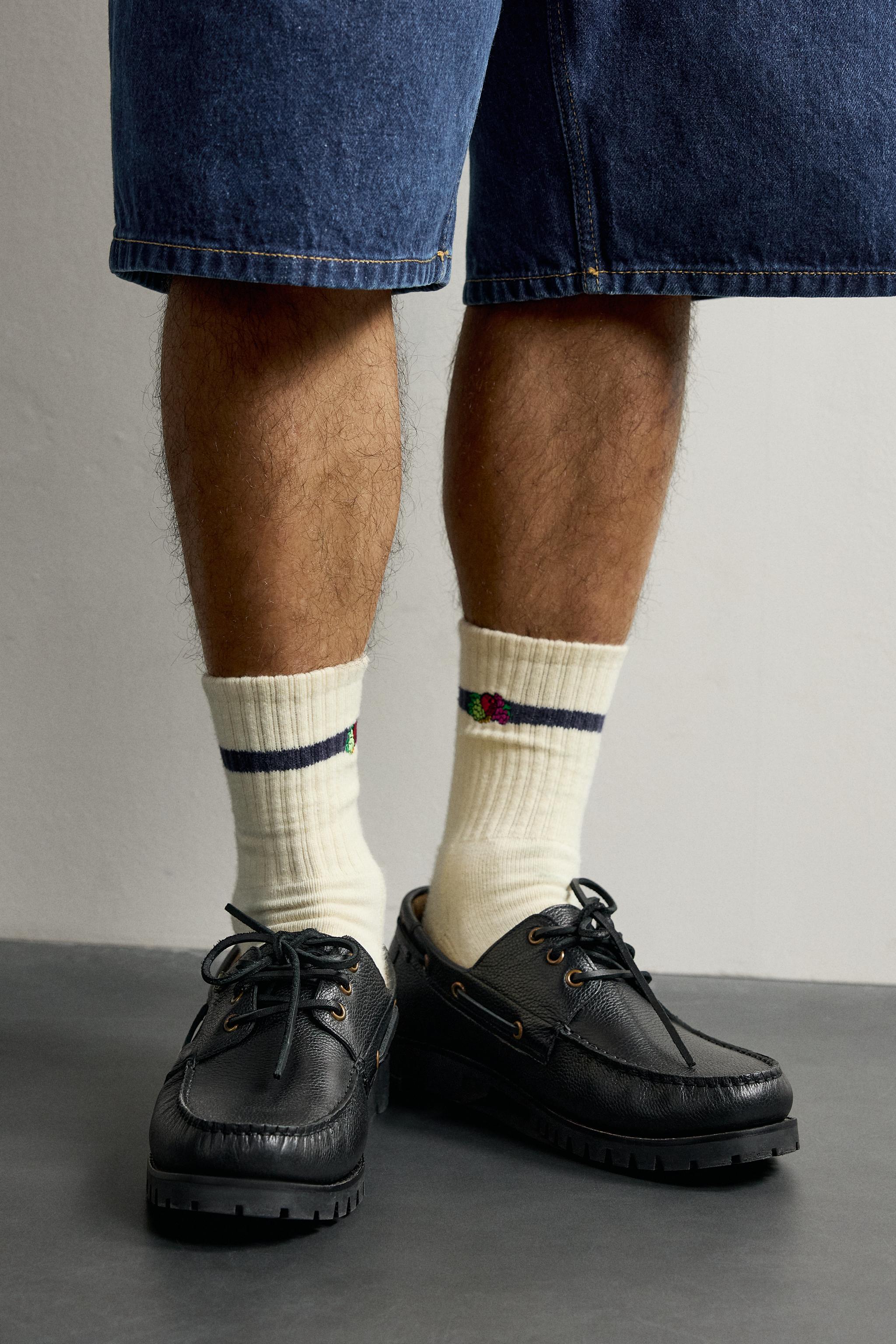 CHAUSSURES BATEAU EN CUIR FRUIT OF THE LOOM™